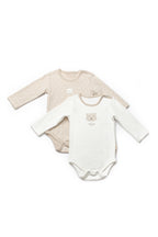 Organik Pamuk Teddy Bear 2'li Uzun Kollu Body Set