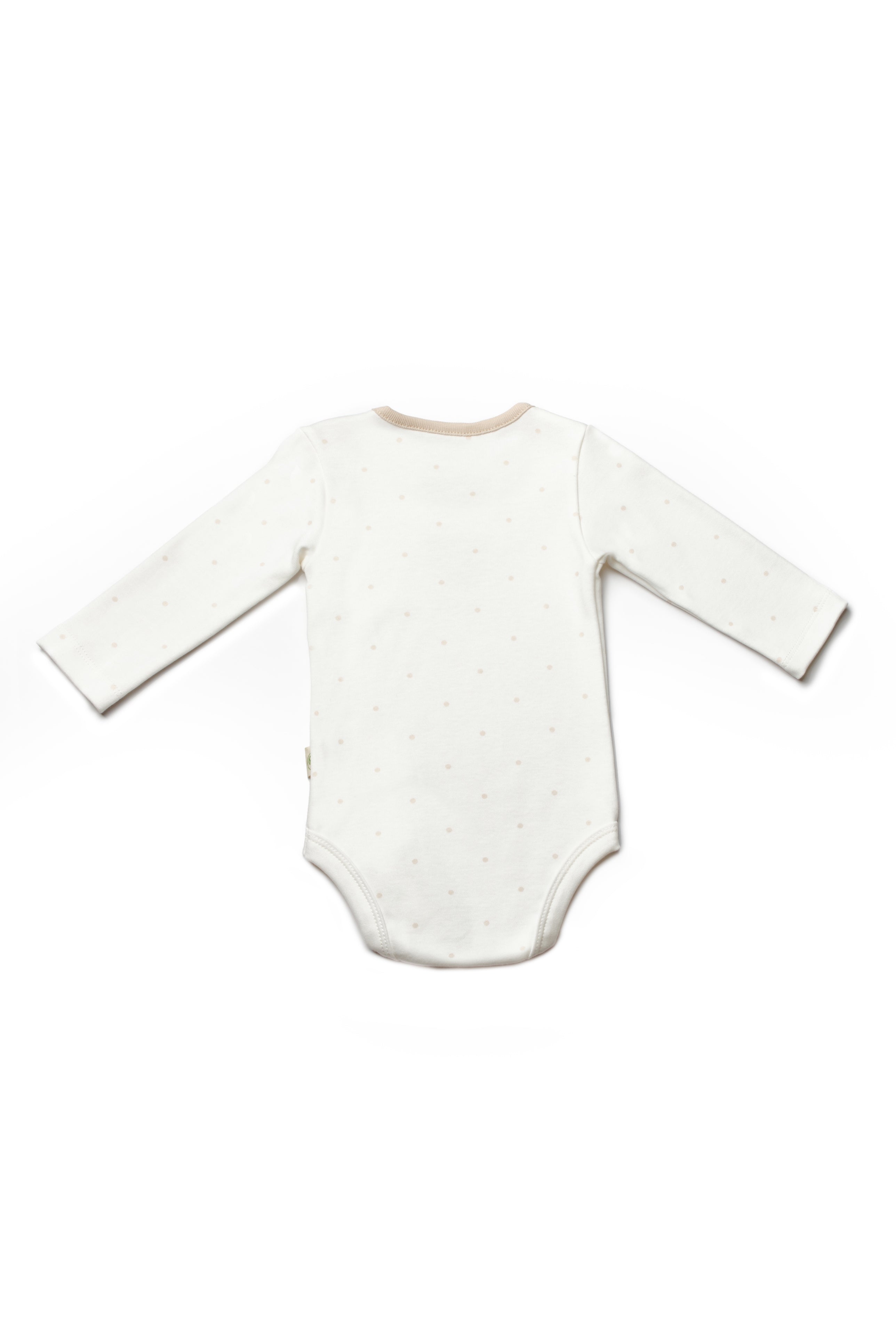 Organik Pamuk Teddy Bear 2'li Uzun Kollu Body Set