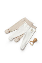 Organik Pamuk Teddy Bear Patikli 2'li Pantolon Set