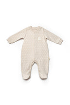 Organik Pamuk Teddy Bear Patikli Çıtçıtlı 2'li Tulum Set