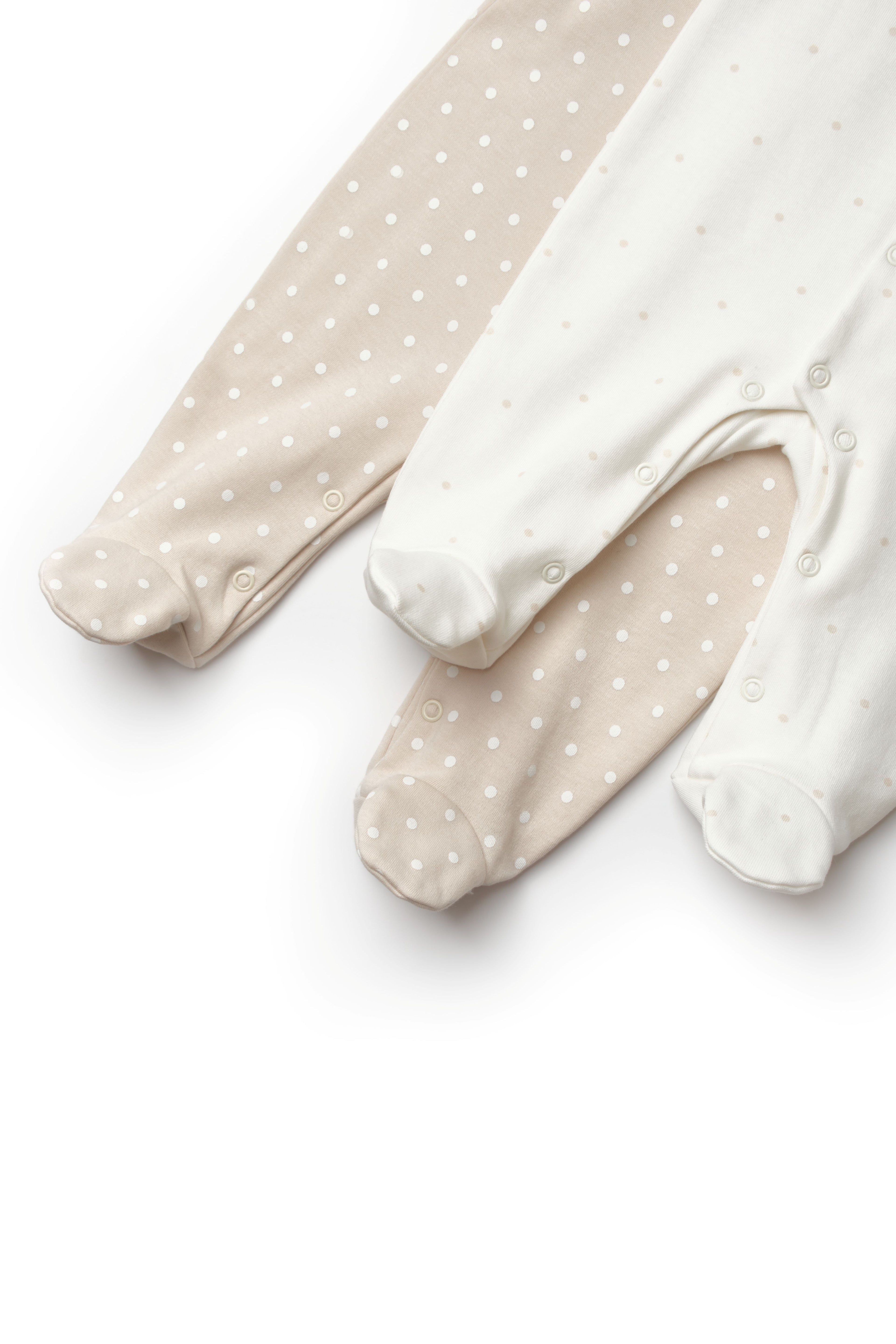 Organik Pamuk Teddy Bear Patikli Çıtçıtlı 2'li Tulum Set