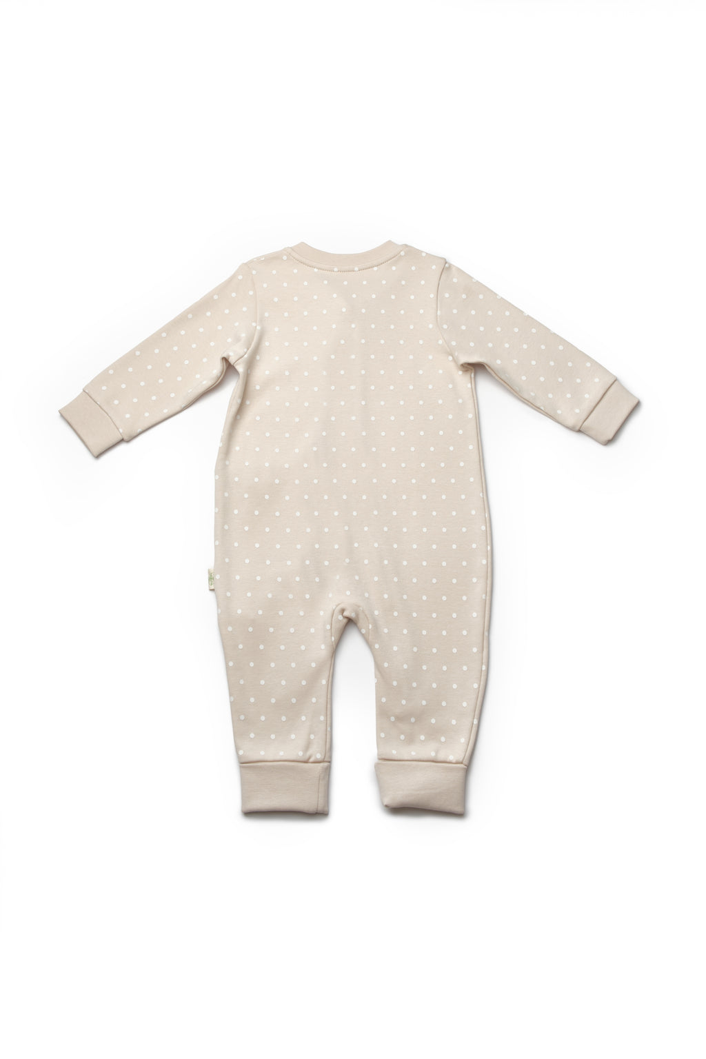 Organik Pamuk Teddy Bear Fermuarlı Cepli Tulum