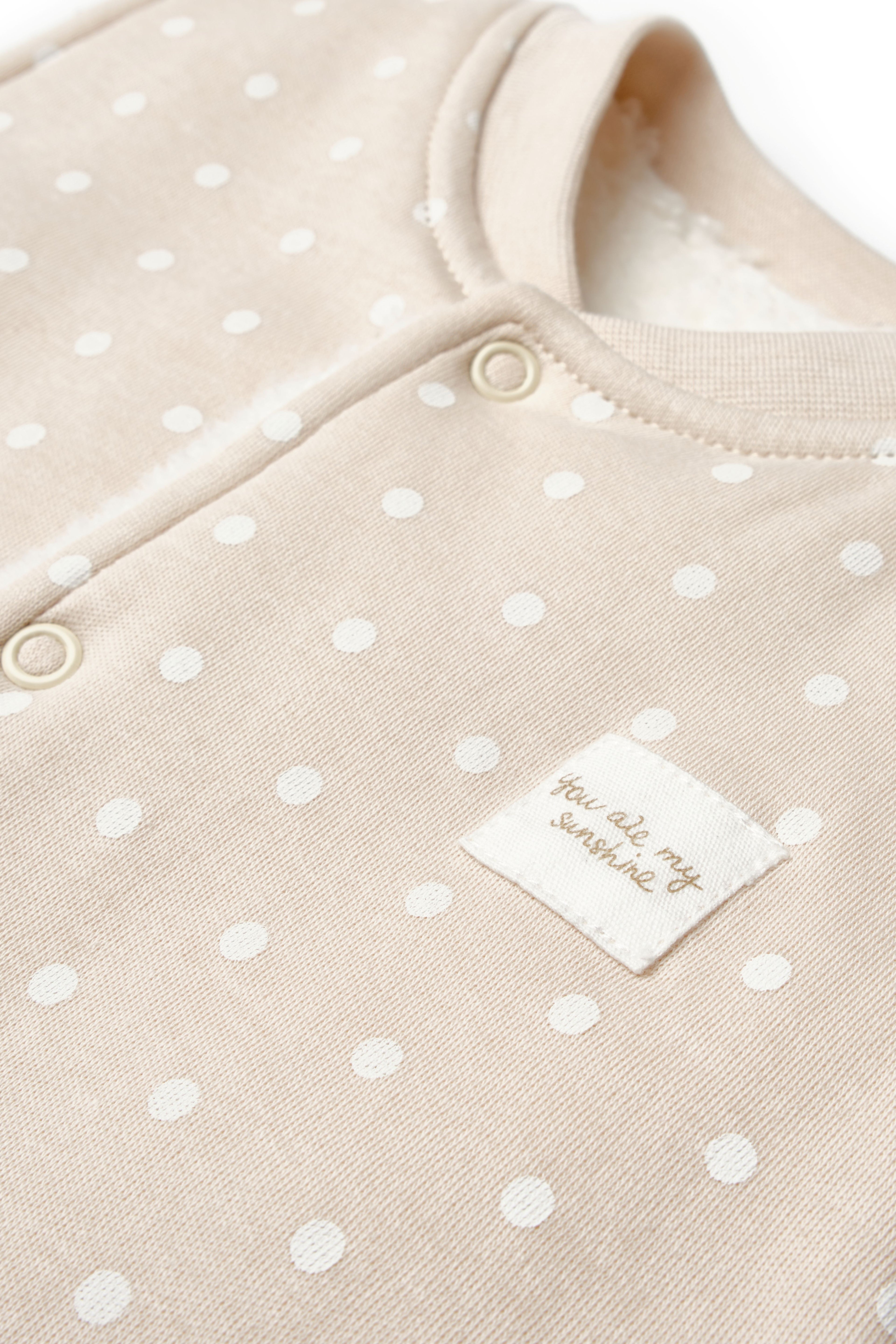 Organik Pamuk Wellsoft Astarlı Puantiyeli Yelek – Teddy Bear Koleksiyonu