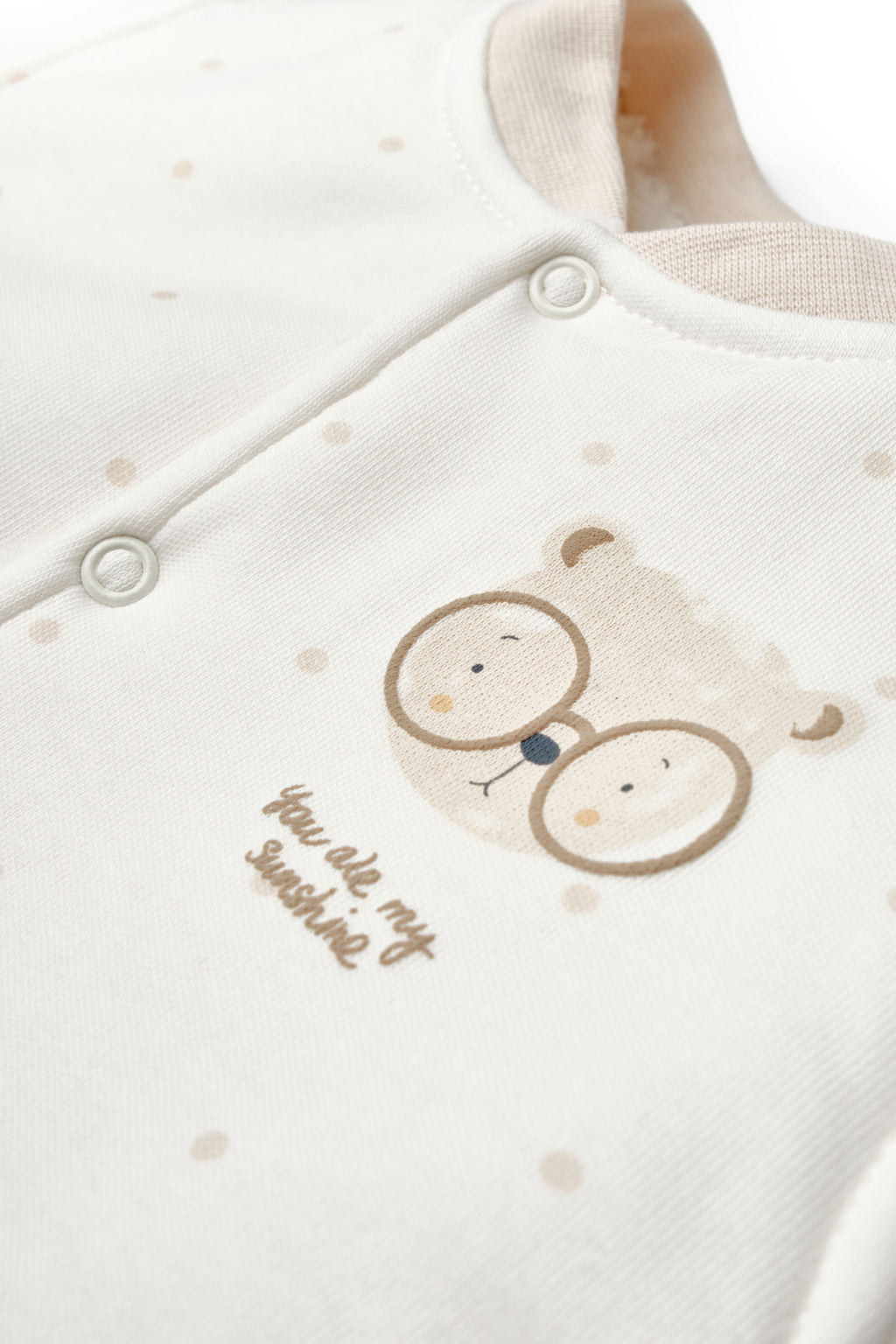 Organik Pamuk Wellsoft Astarlı Teddy Bear Bebek Yelek