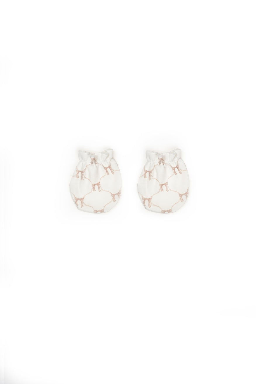 Organik Pamuk 5’li Hastane Çıkış Seti – Bow Koleksiyonu