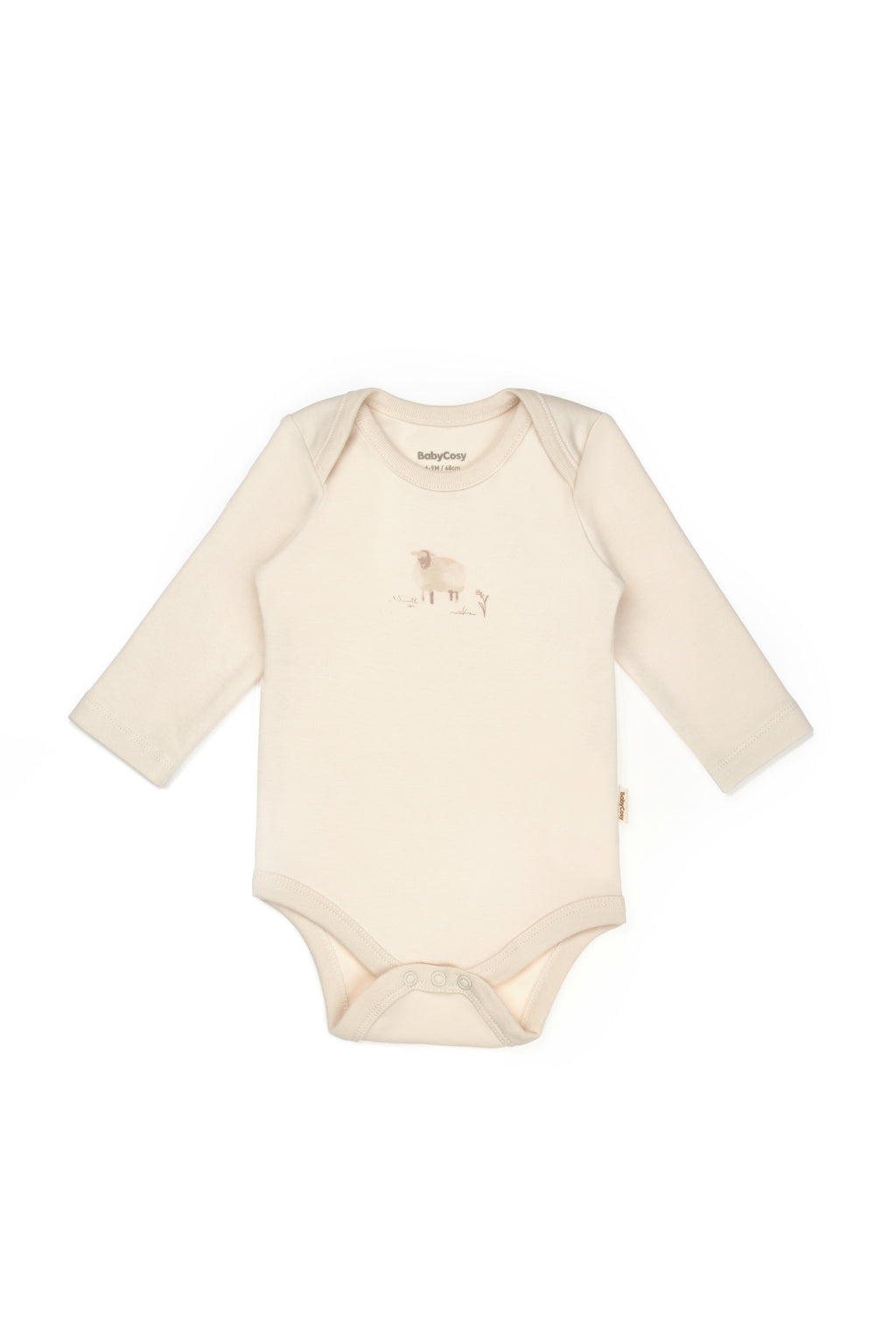 Organik Pamuk 2’li Uzun Kollu Body Seti – Lamb Koleksiyonu