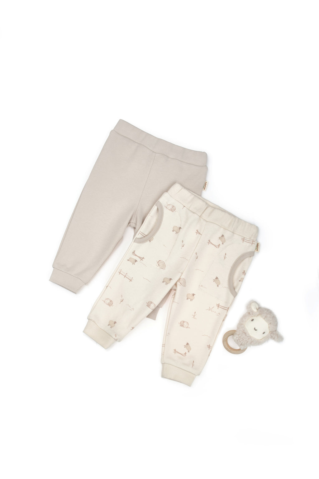 Organik Pamuk 2'li Pantolon Set – Lamb Koleksiyonu