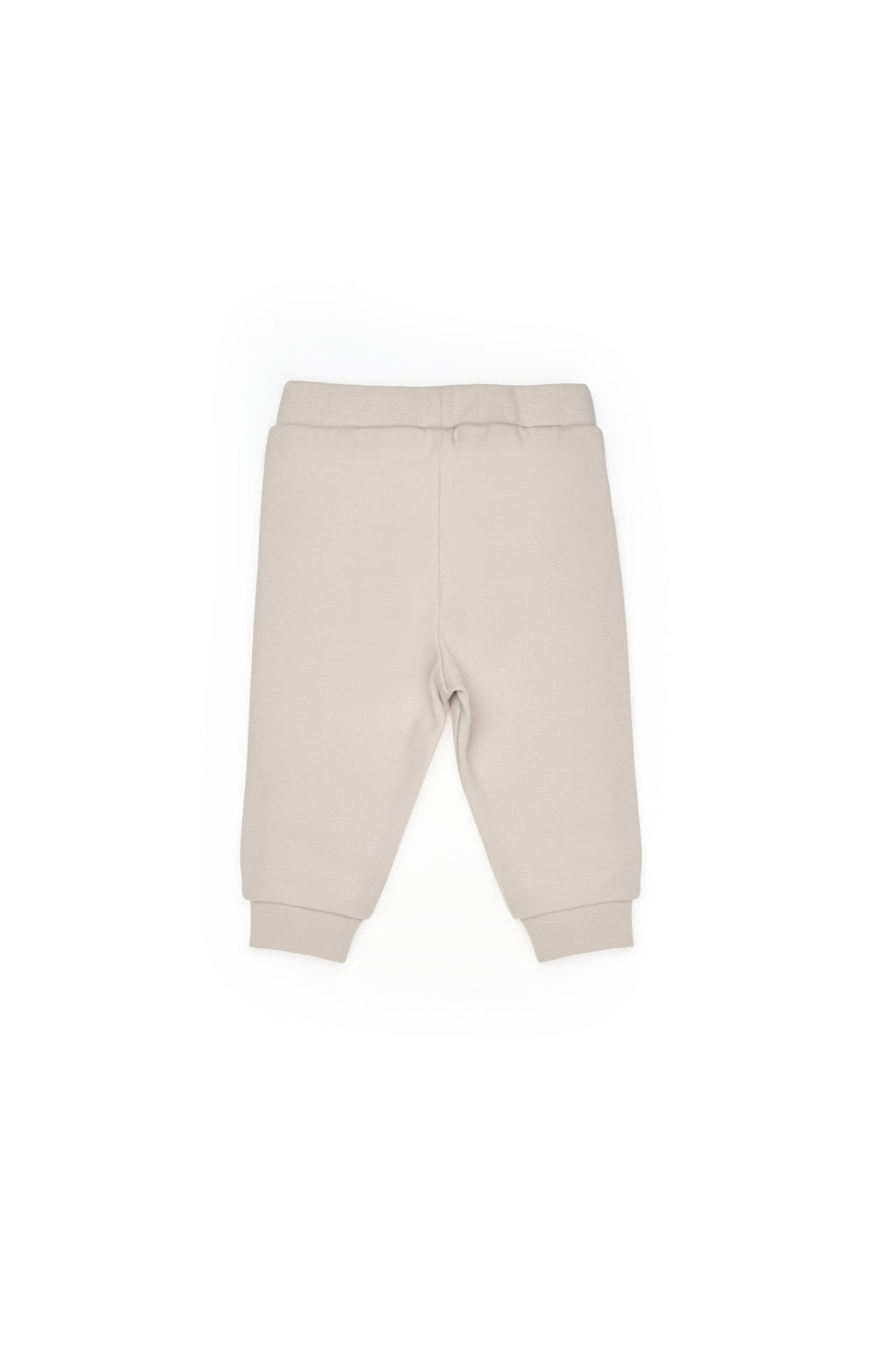 Organik Pamuk Kuzu Desenli Bej Sweatshirt ve Pantolon 2’li Takım - Lamb Koleksiyonu