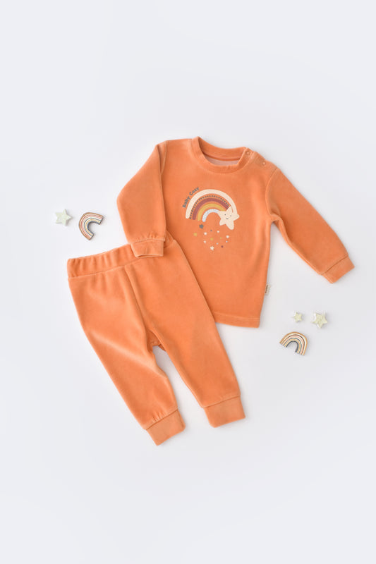 BabyCosy Organik Pamuk Kadife Star Takım - Riki Baby&Kids