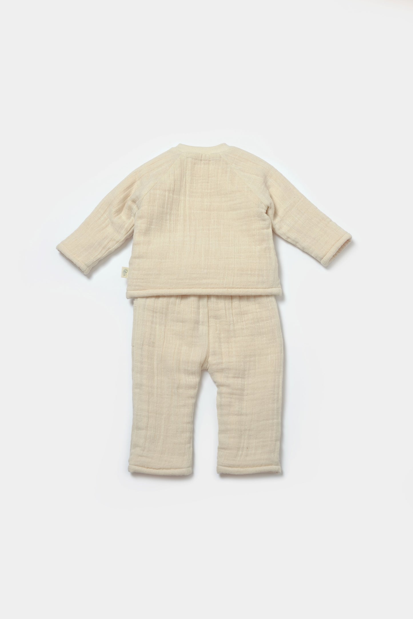 BabyCosy Kuzu Nakışlı Müslin WellSoft Takım - Riki Baby&Kids