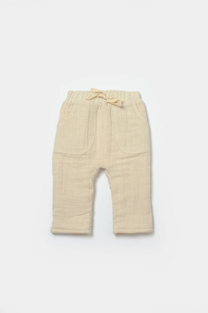 BabyCosy Kuzu Nakışlı Müslin WellSoft Takım - Riki Baby&Kids