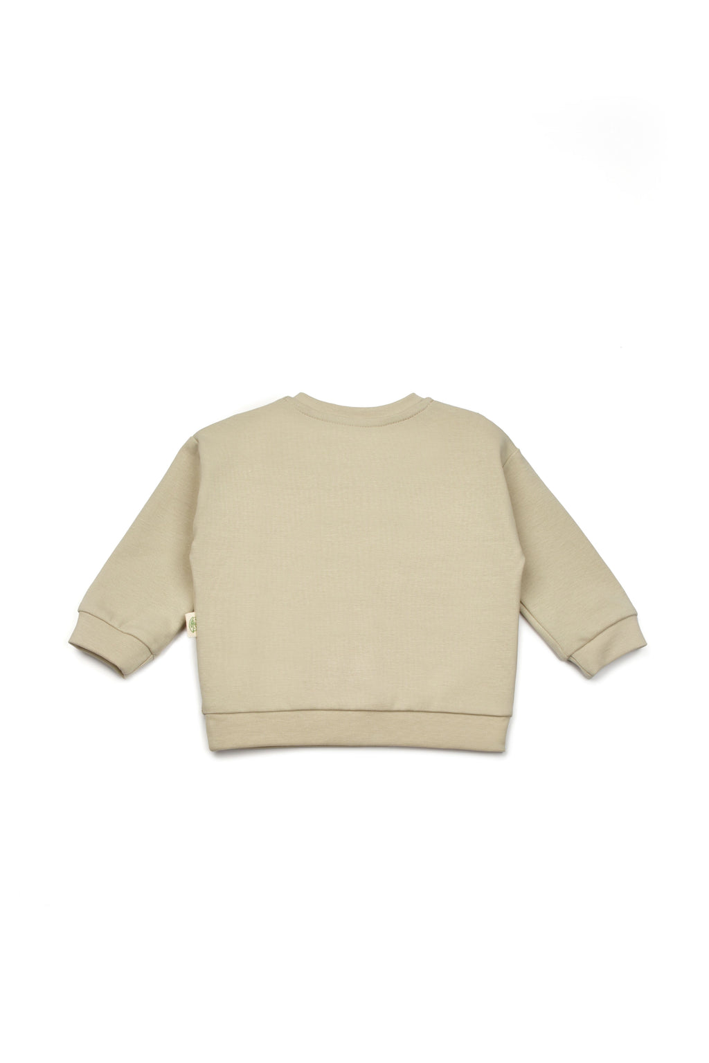 Organik Pamuk Cool Yeşil Sweatshirt Pantolon Bebek Takımı