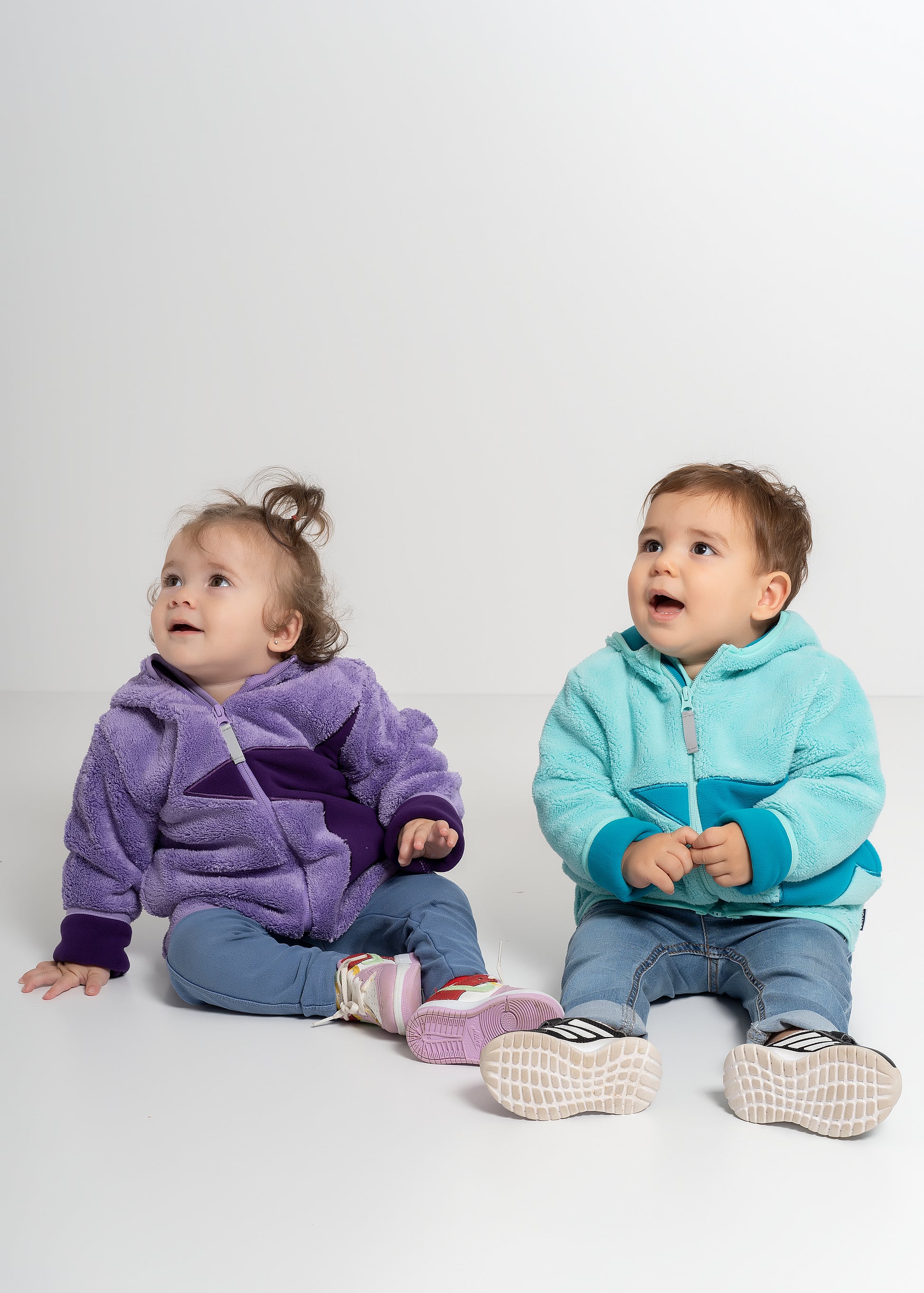 Mavi Yıldız Wellsoft/Polar Ceket - Riki Baby&Kids