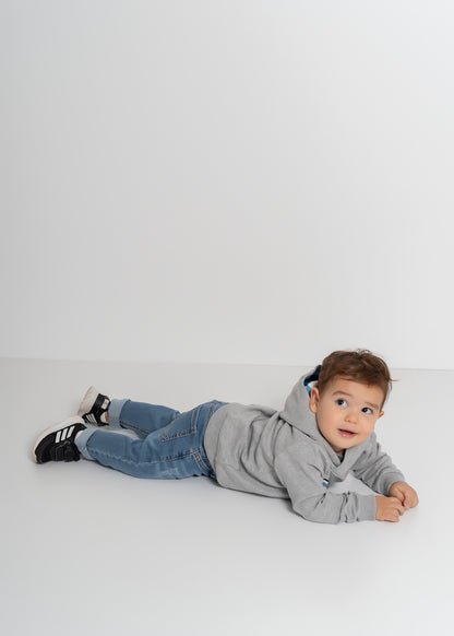 Balık Nakışlı Sweatshirt - Riki Baby&Kids