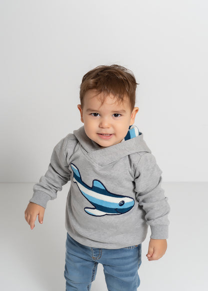 Balık Nakışlı Sweatshirt - Riki Baby&Kids