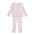 Organik pamuk kız çocuk pijama seti – Antebies