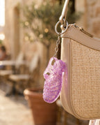 Melissa Possession Keyring – Simli Lila Sakız Kokulu Orijinal Charm Anahtarlık