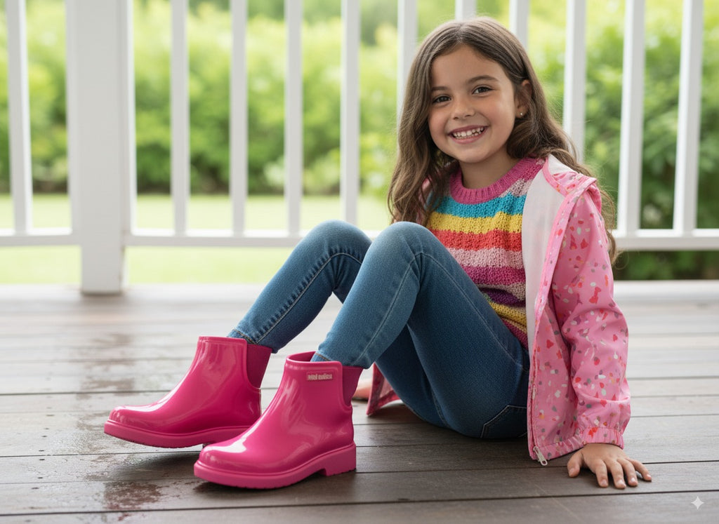 Mini Melissa Chelsea Boot II INF – Pembe Çocuk Bot
