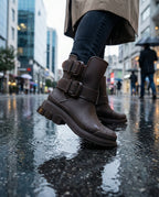 Melissa Bang Boot Kahverengi – Vegan Kadın Botu | Melflex™