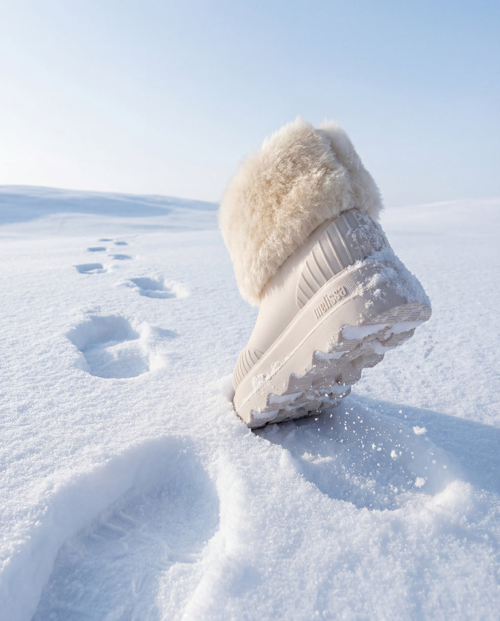 Melissa Warm Boot bej - kar üzerinde kullanım outdoor