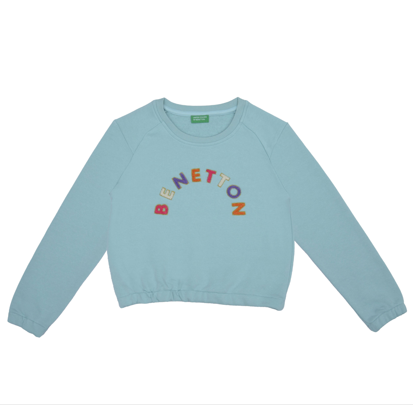 Benetton Özel Seri Punch Baskılı Sweatshirt