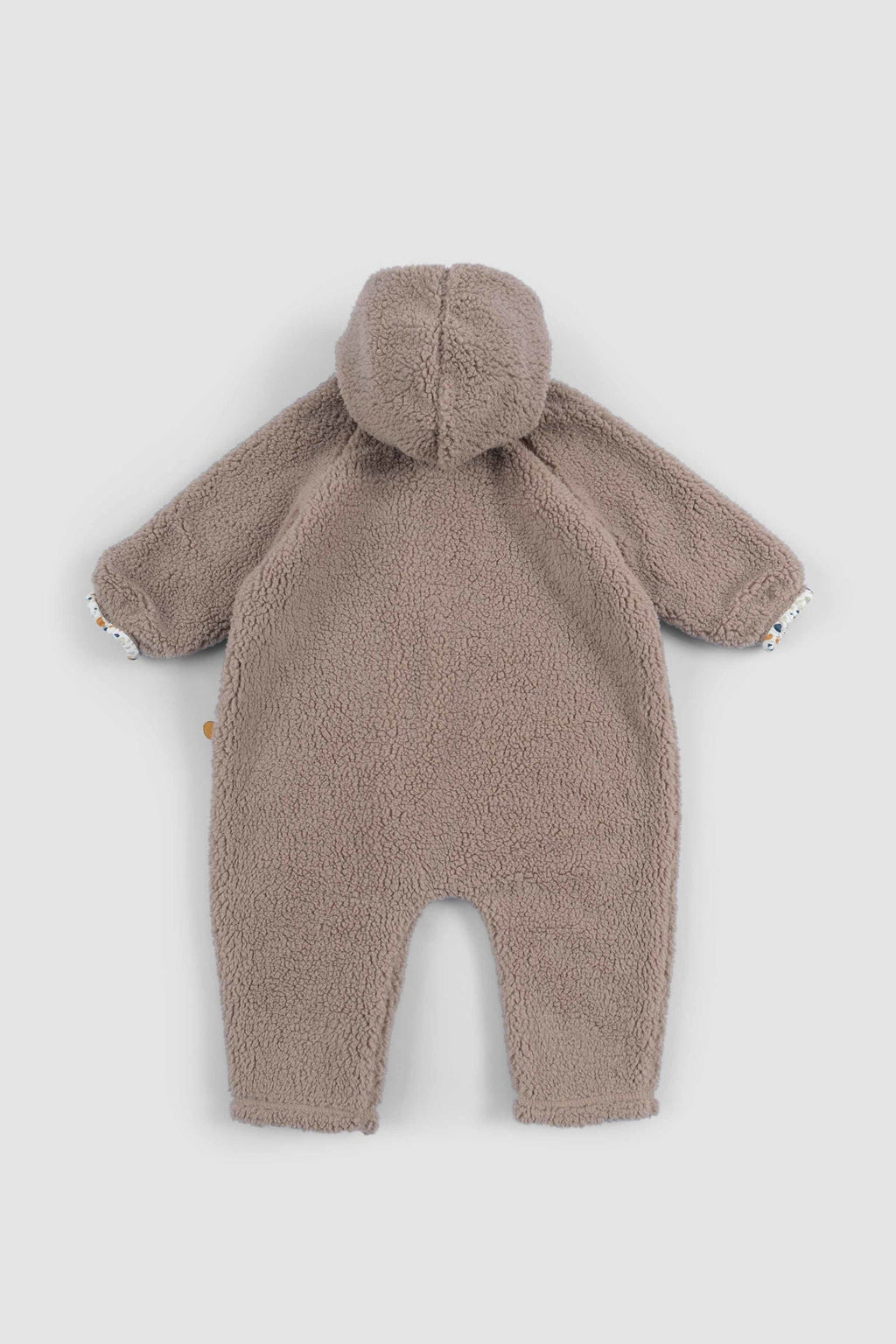Kapüşonlu Wellsoft Tulum Bebek Kahve - Riki Baby&Kids