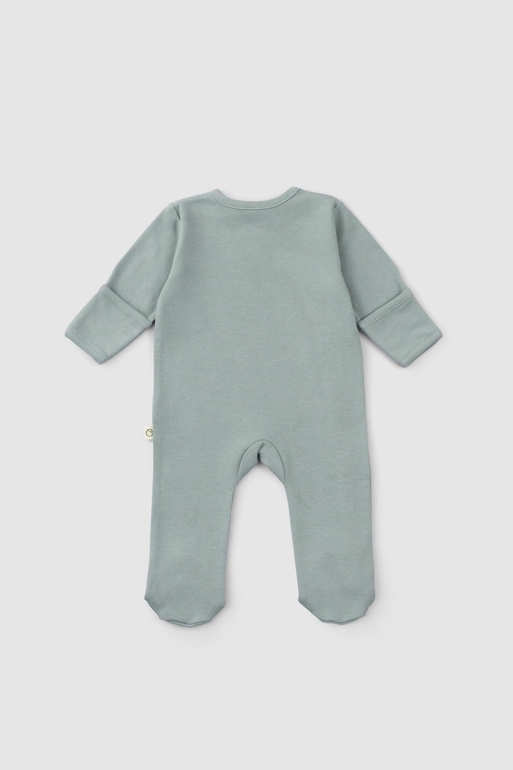 Kendinden Eldivenli Patikli 3'lü Organik Pamuk Tulum Seti Animal Desenli - Riki Baby&Kids
