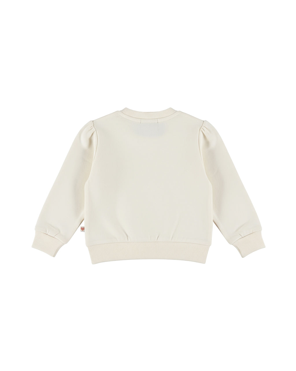 Dirkje Kız Bebek & Çocuk Fiyonk Aplikeli Sweatshirt - Kırık Beyaz - arka görünüm