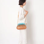 Melissa Glass Bag orange blue - kadın kombini model üzerinde