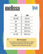 Melissa kadın sandalet beden tablosu - EU ve cm ölçüleri