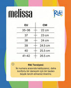 Melissa kadin ayakkabi sandalet terlik beden tablosu