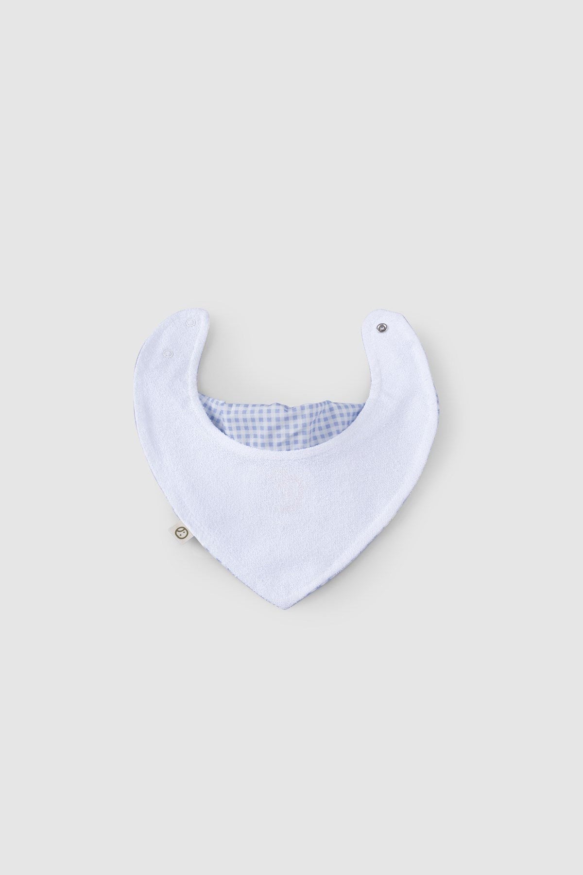 Organik Pamuk 2'li Sıvı Geçirmez Piknik Bandana Önlük Seti - Riki Baby&Kids