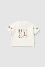 Organik Pamuk Bebek Takımı Born to be Gusto - Riki Baby&Kids