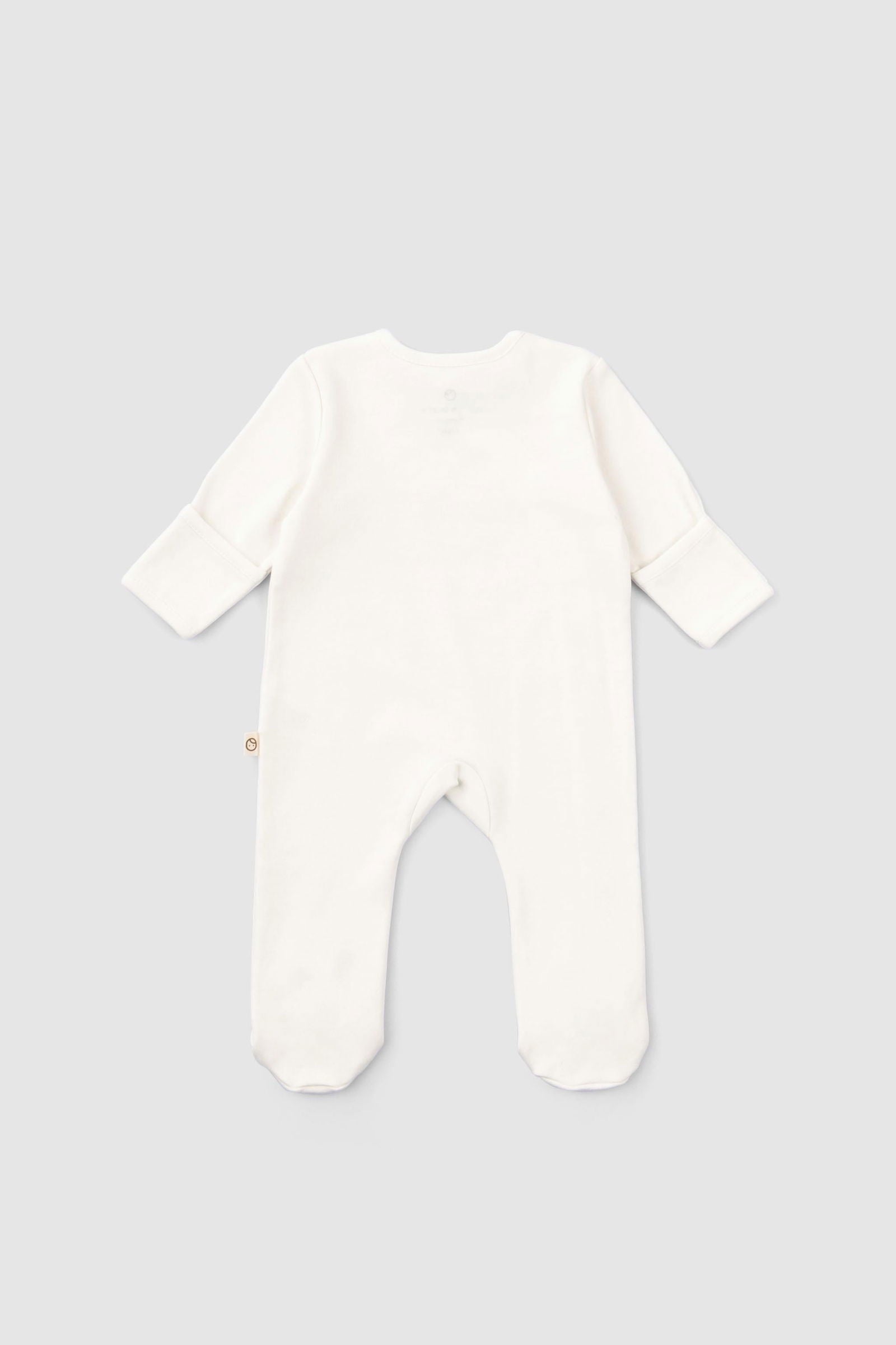 Organik Pamuk Kendinden Eldivenli Patikli 2'li Born to be Gusto Tulum Seti - Riki Baby&Kids