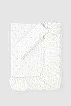 Organik Pamuk Lastikli Çarşaf ve Yastık Kılıf Seti Lotus 90x190 cm - Riki Baby&Kids
