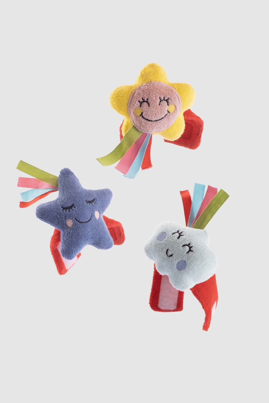 Organik Pamuklu Çıngıraklı Bileklik Seti - Riki Baby&Kids