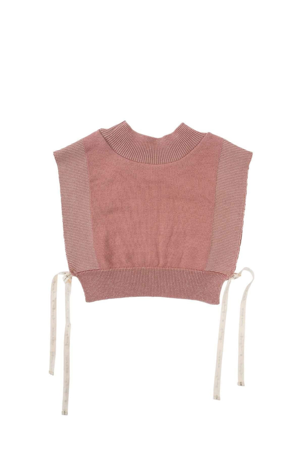 Örgü Süveter Pembe Organik Pamuk - Riki Baby&Kids