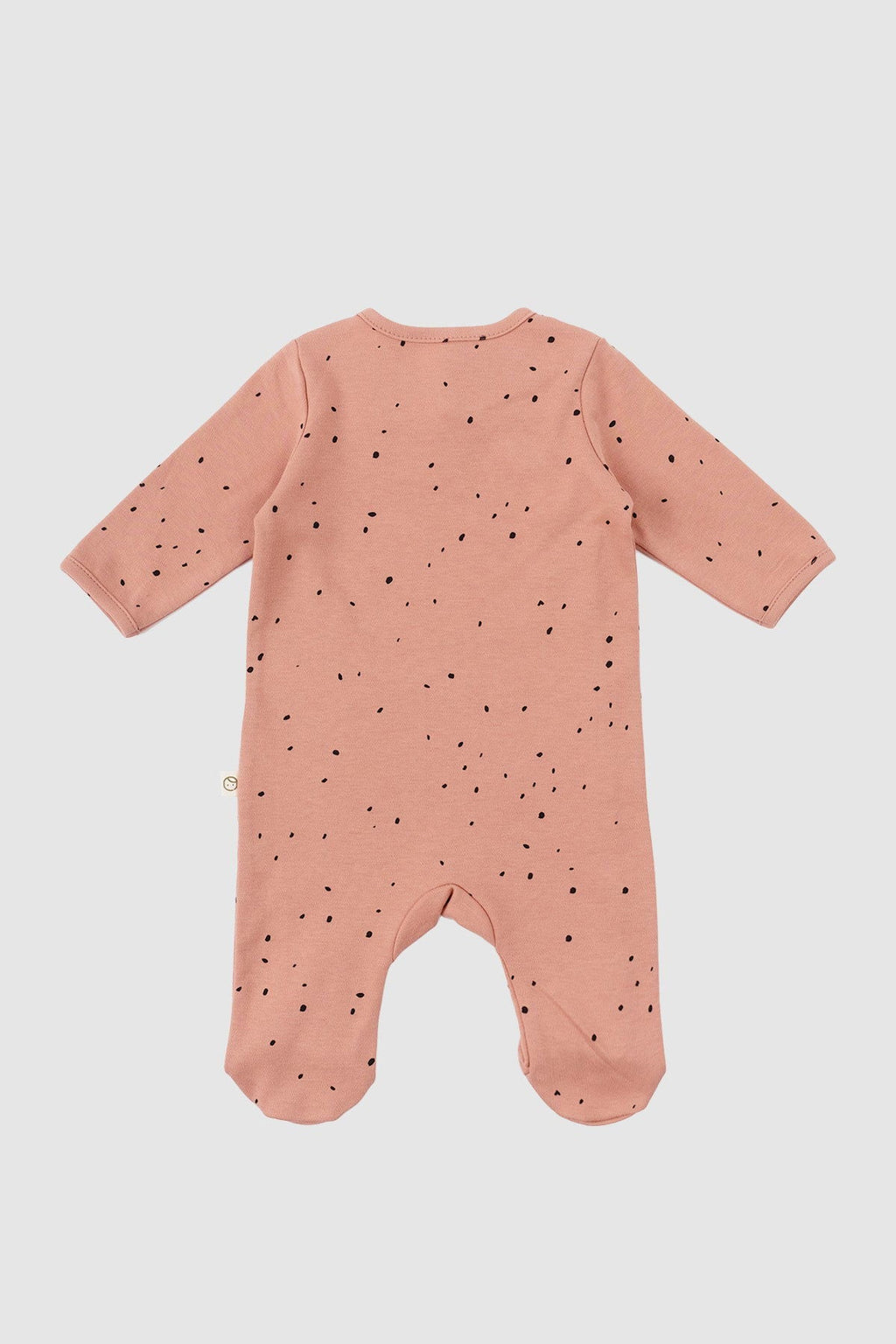 Patikli Tulum Yenidoğan Cosmos Pembe Organik Pamuk - Riki Baby&Kids
