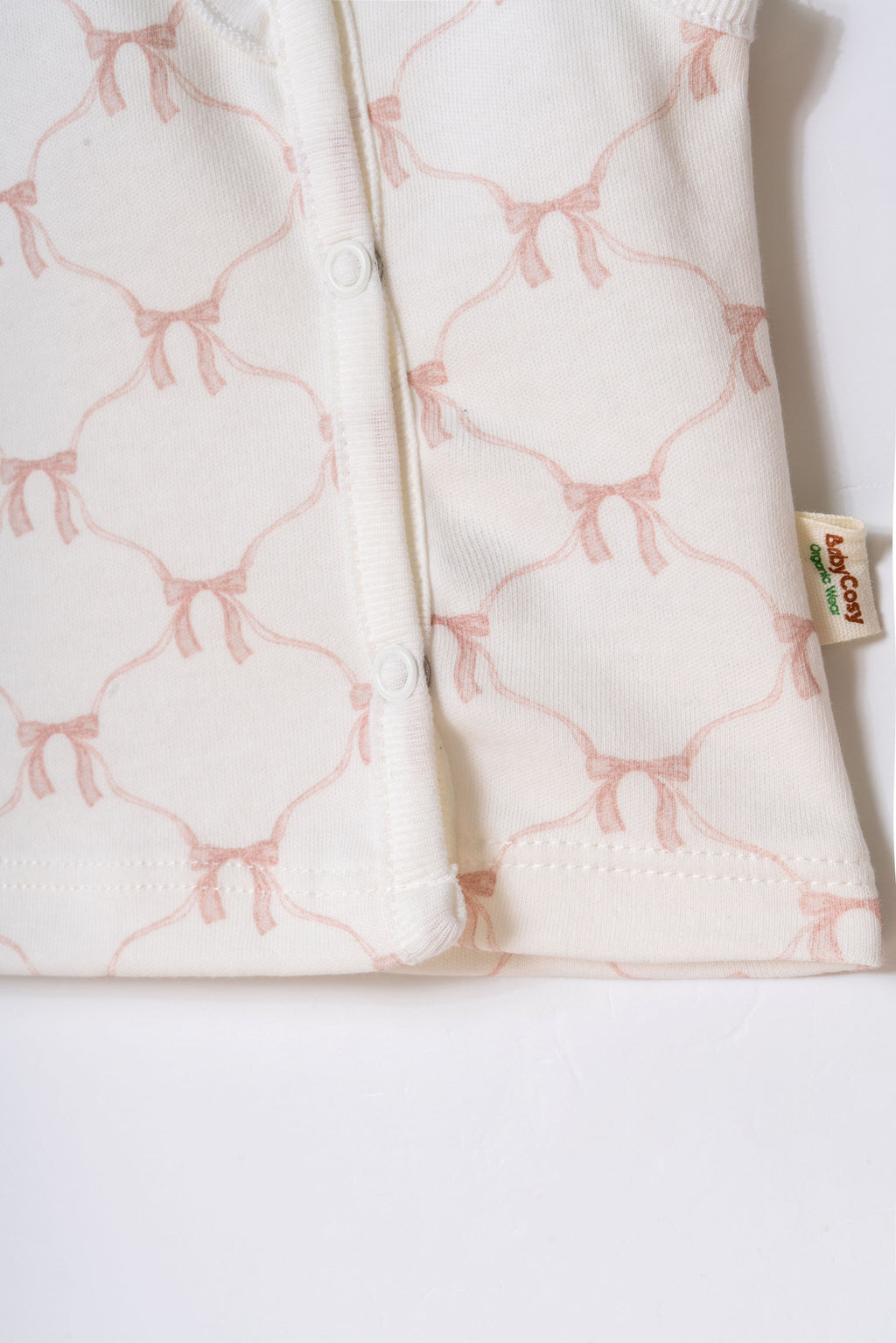 Organik Pamuk 2’li Kız Bebek Yelek Seti - Bow Koleksiyonu