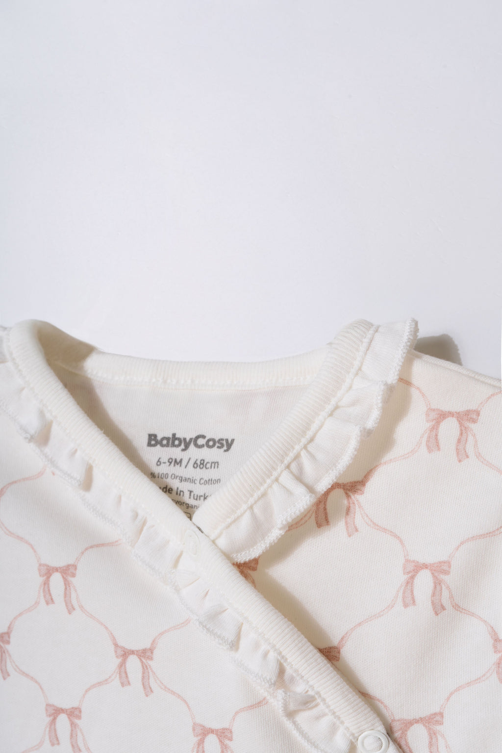 Organik Pamuk 2’li Kız Bebek Yelek Seti - Bow Koleksiyonu