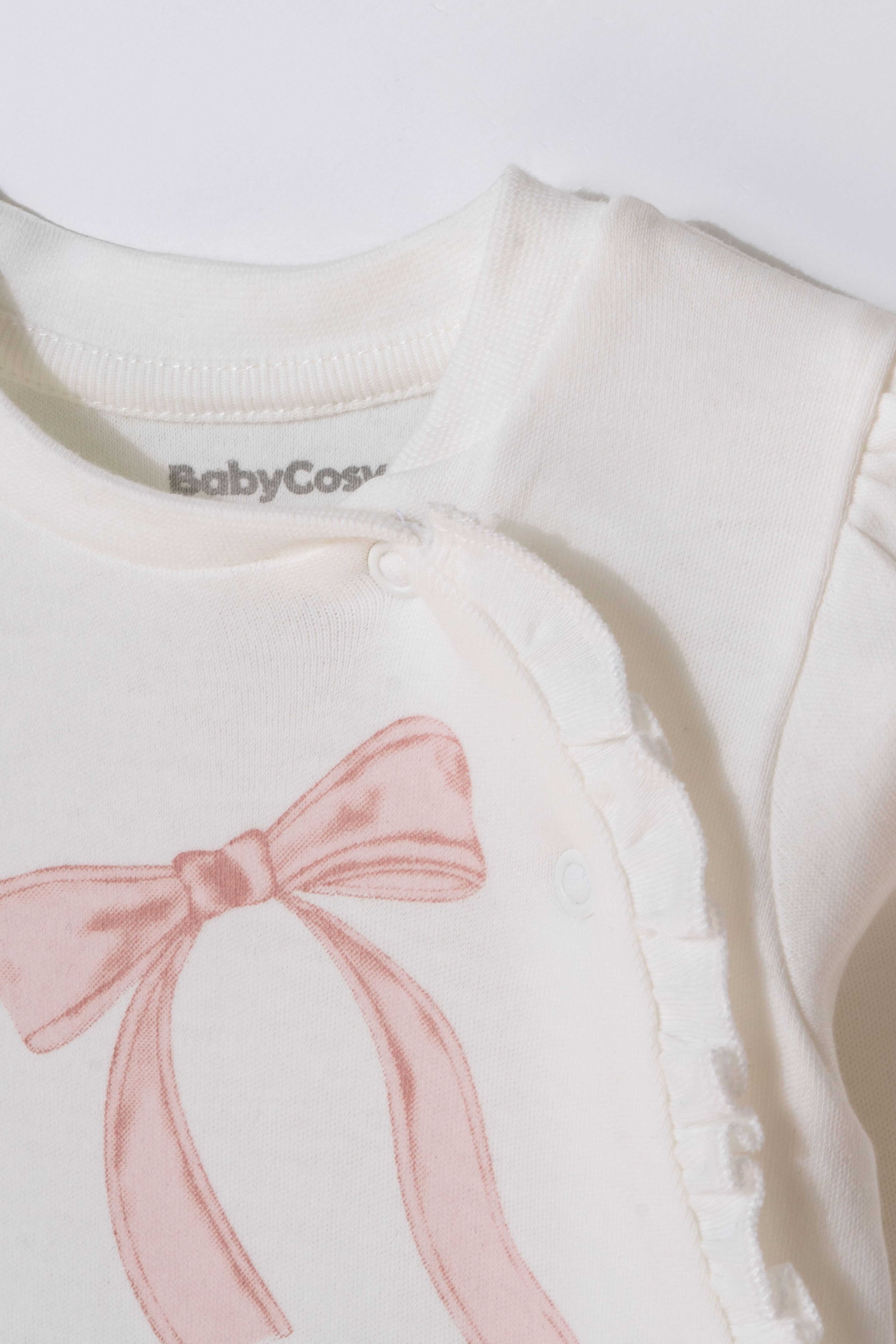 Organik Pamuk 2’li Tulum Seti – Bow Koleksiyonu