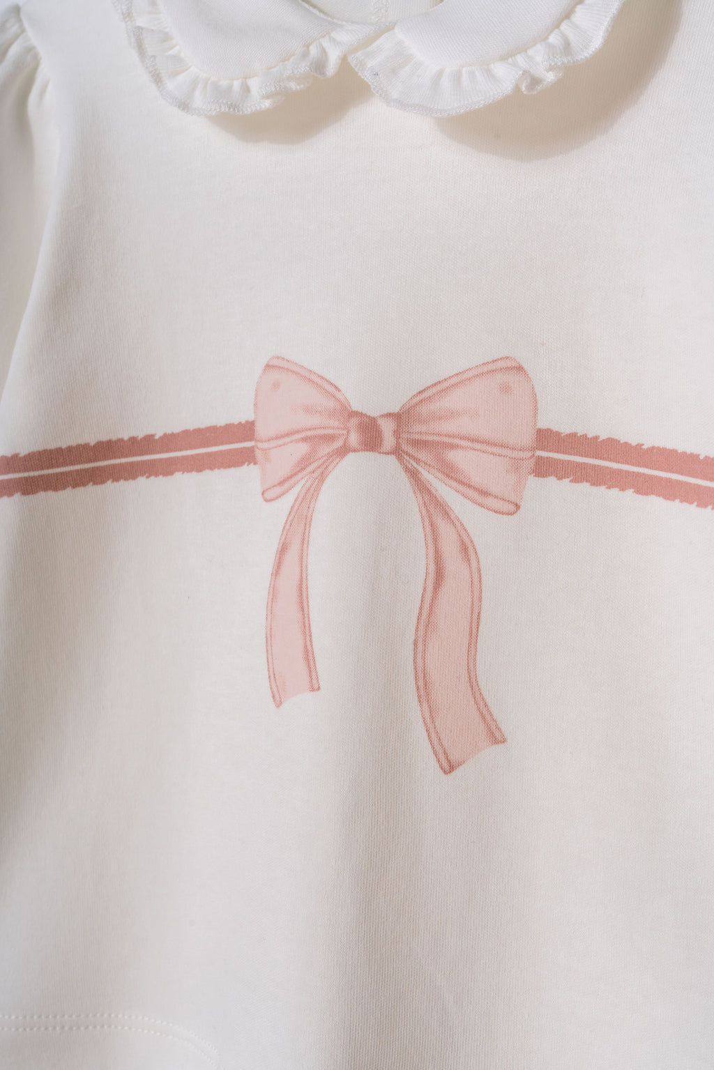 Organik Pamuk İki Parça Fiyonklu Takım – Bow Koleksiyonu