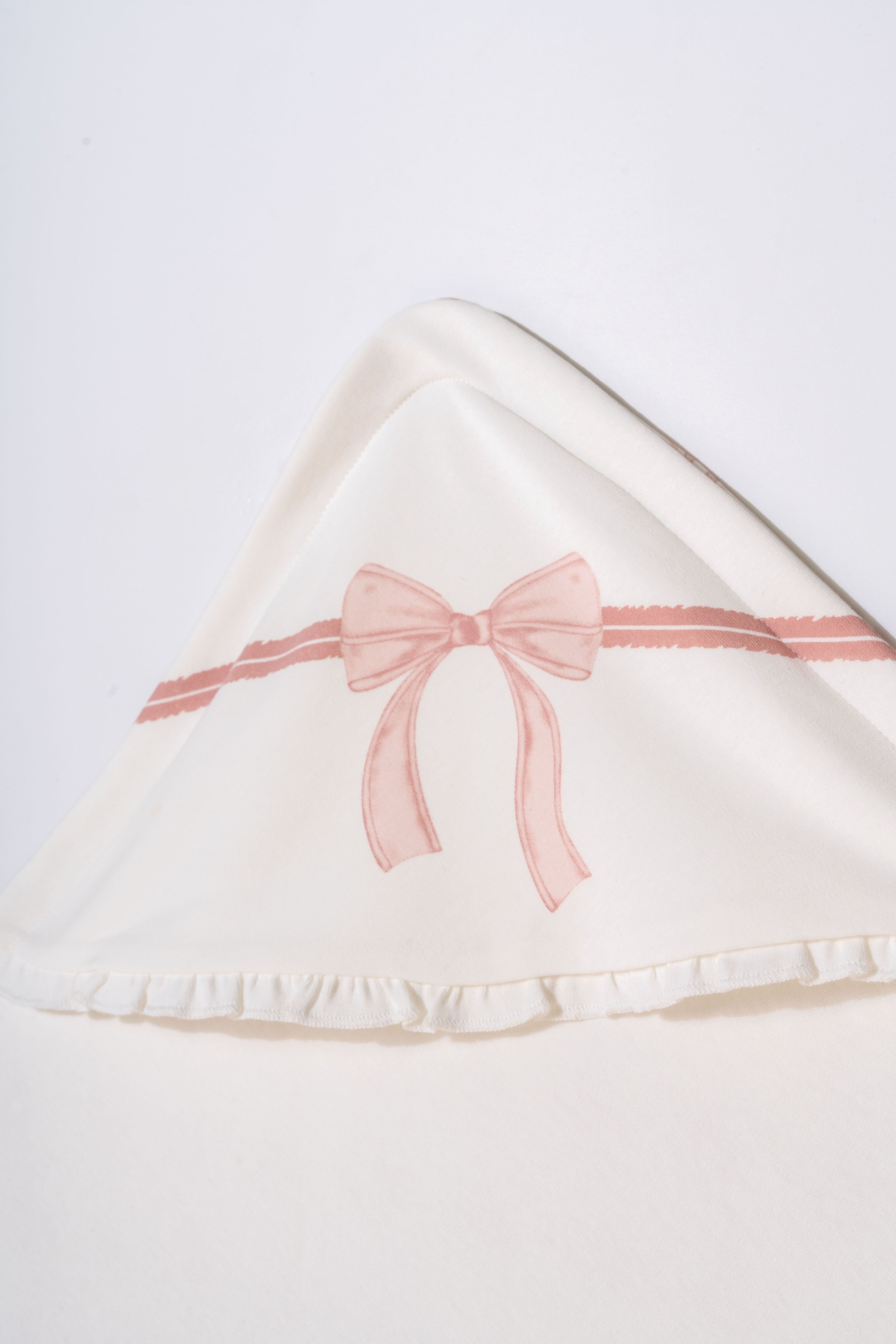 Organik Pamuk Bebek Battaniyesi – Bow Koleksiyonu