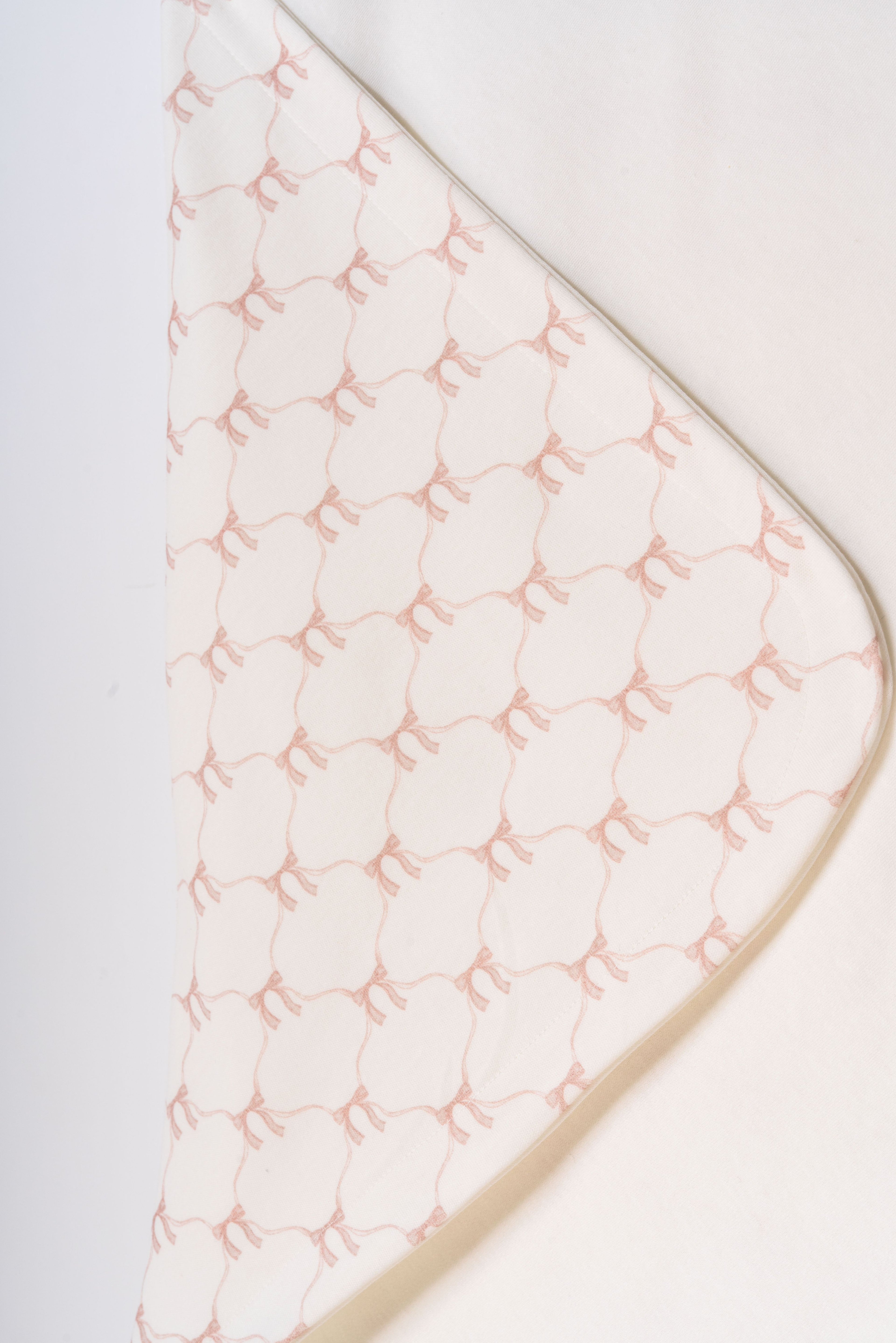 Organik Pamuk Bebek Battaniyesi – Bow Koleksiyonu