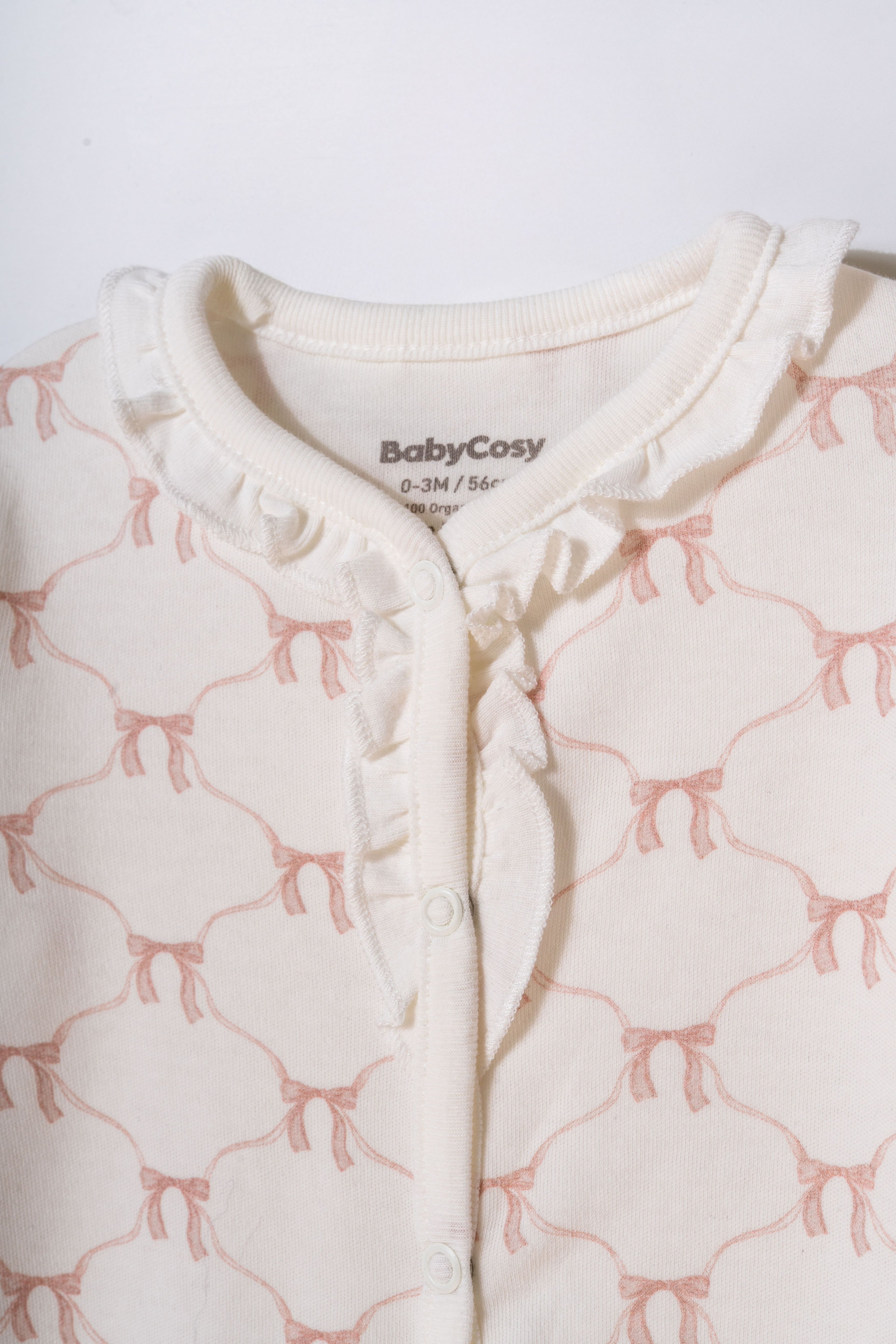 Organik Pamuk Bow 10’lu Kutulu Hastane Çıkış Seti