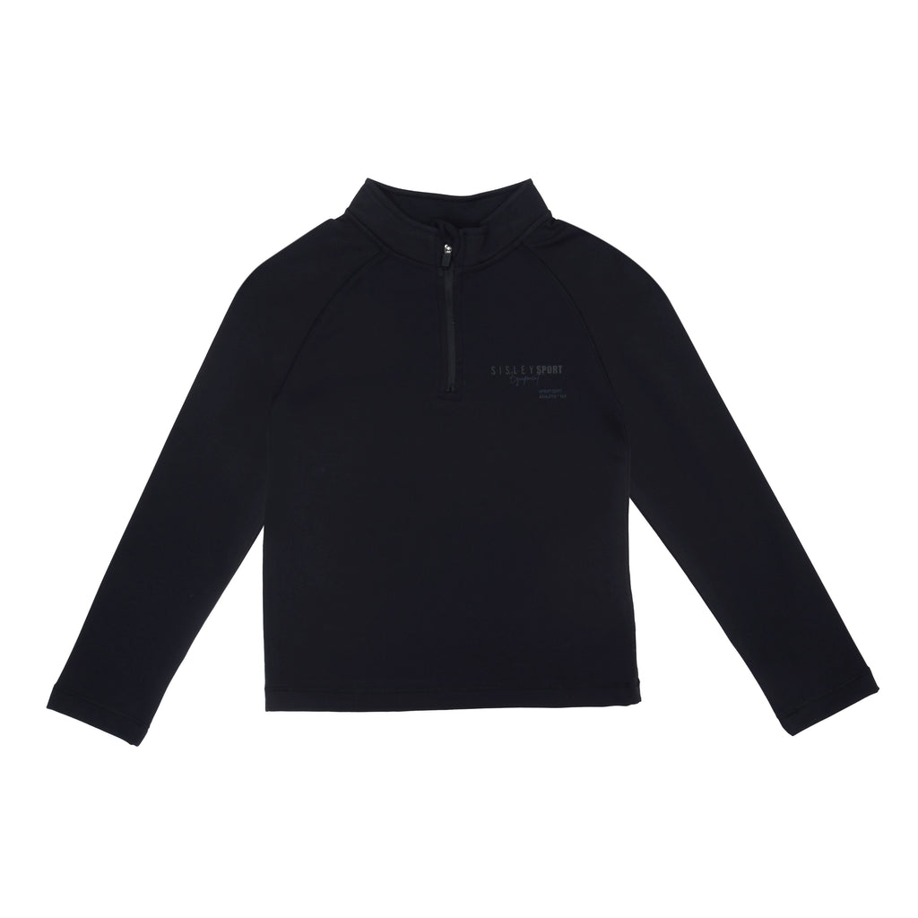 Sisley Kız Çocuk Sport Fermuarlı Dik Yaka Sweatshirt - Riki Baby&Kids