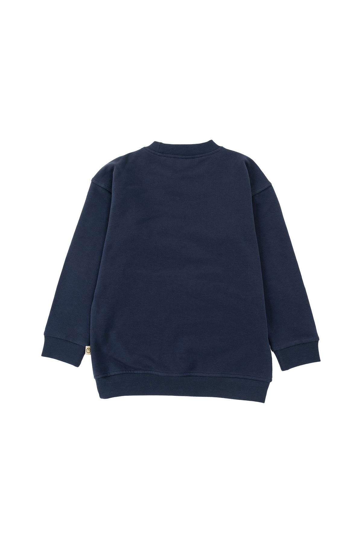 Sweat Çocuk Lacivert Organik Pamuk - Riki Baby&Kids