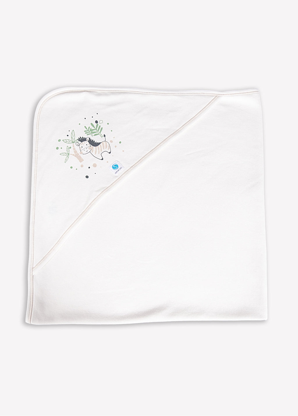 Clean&Safe GOTS Sertifikalı %100 Organik Pamuk Hastane Çıkış Seti Zebra – 8 Parça