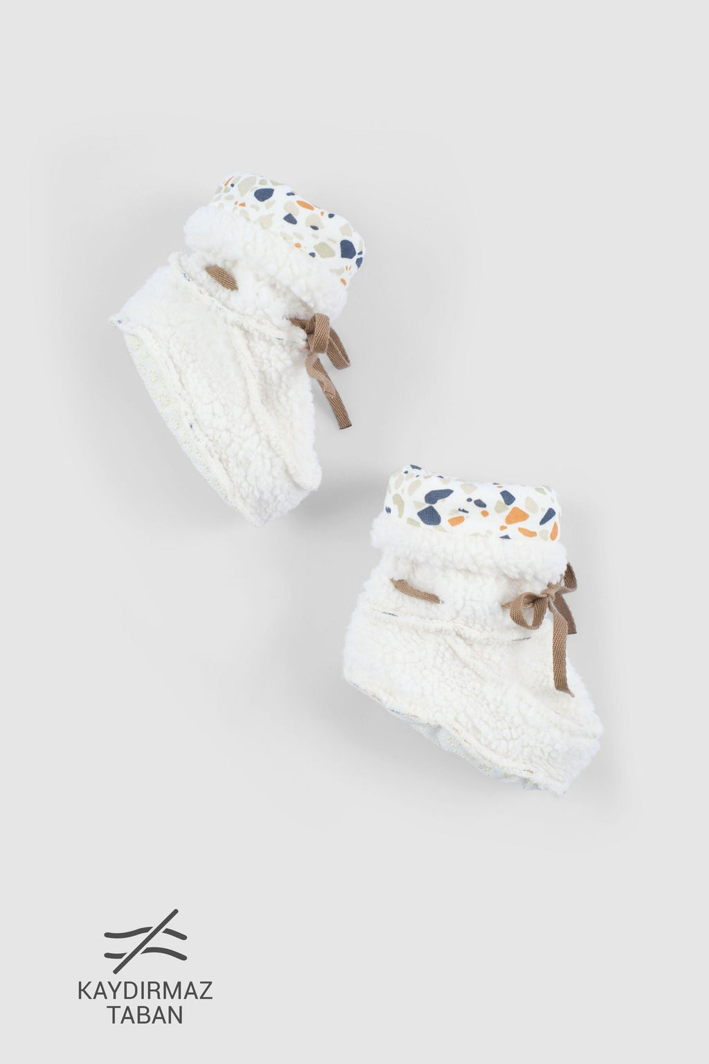 Wellsoft Ekru Bebek Patiği - Riki Baby&Kids