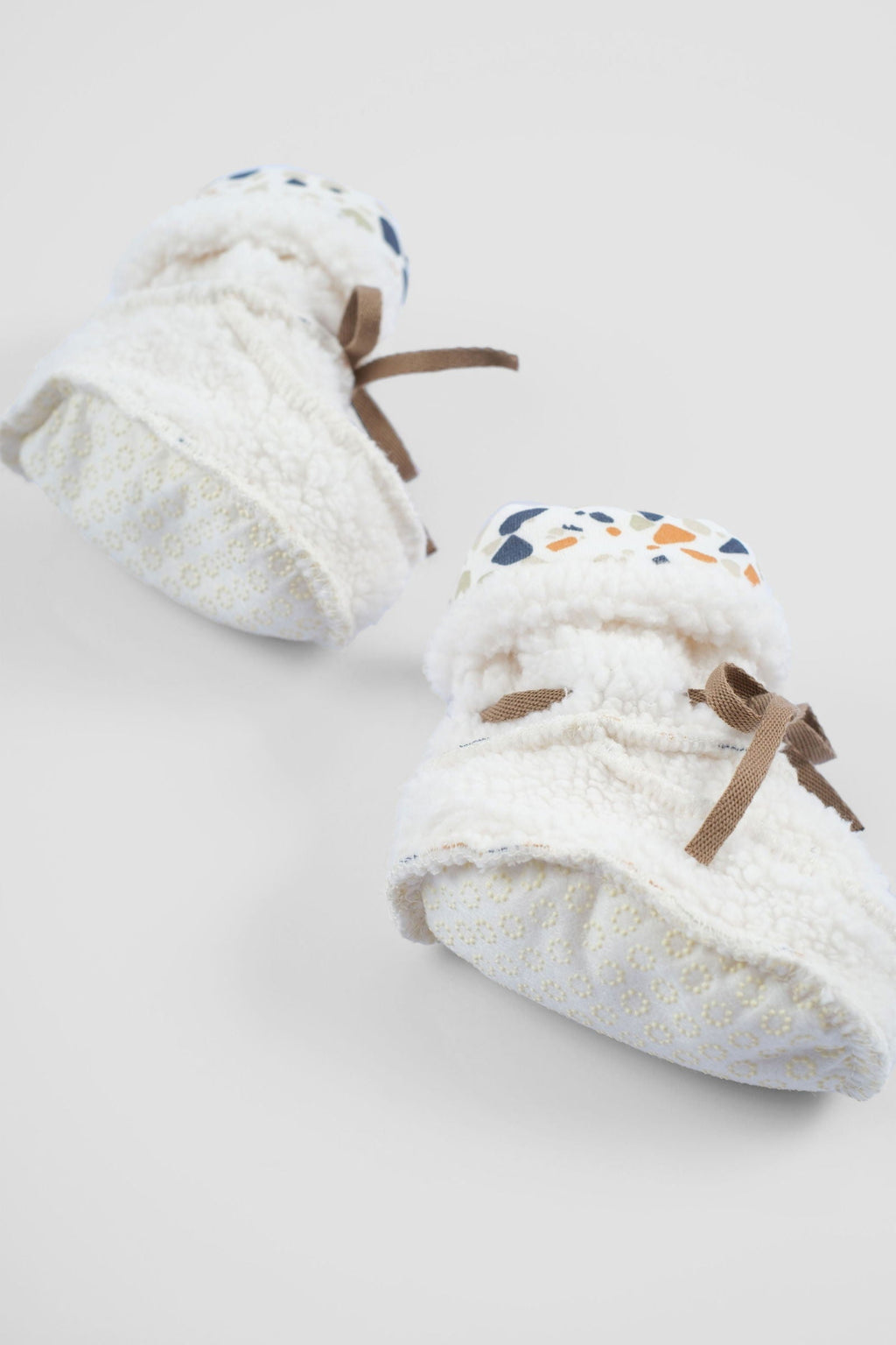 Wellsoft Ekru Bebek Patiği - Riki Baby&Kids